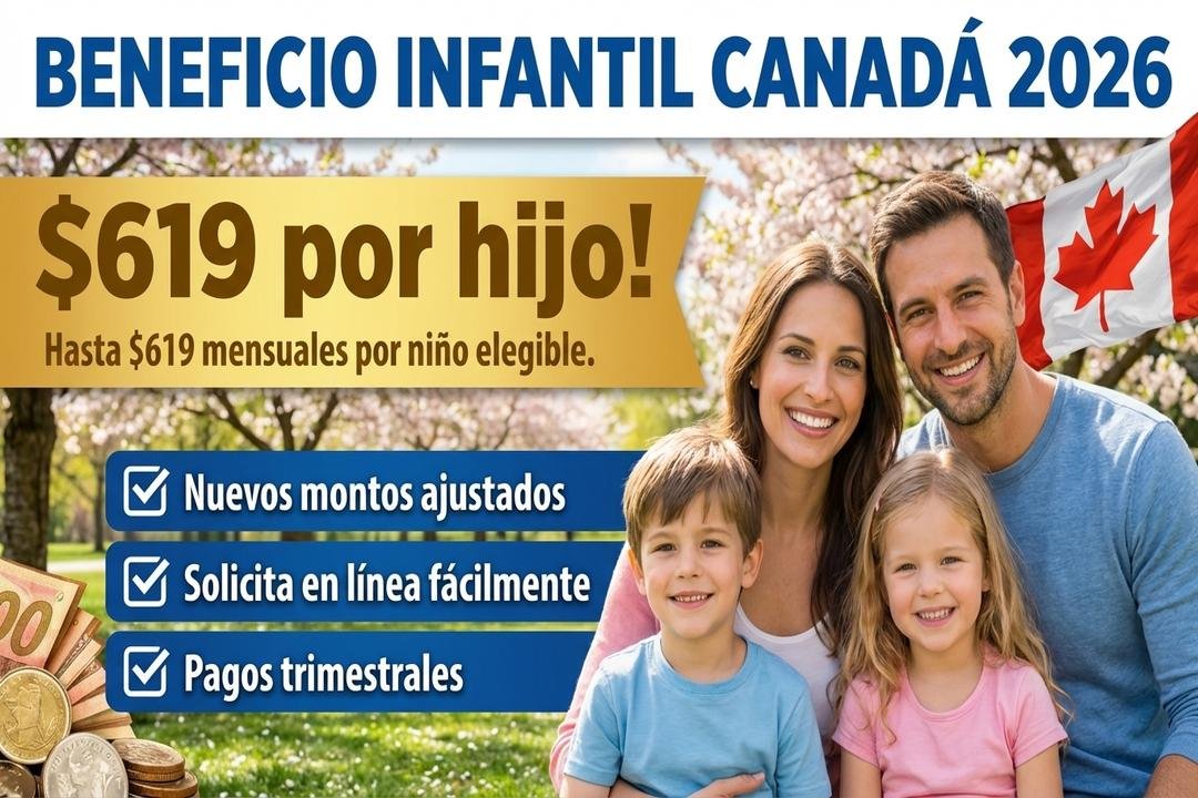 Beneficio infantil Canadá 2026