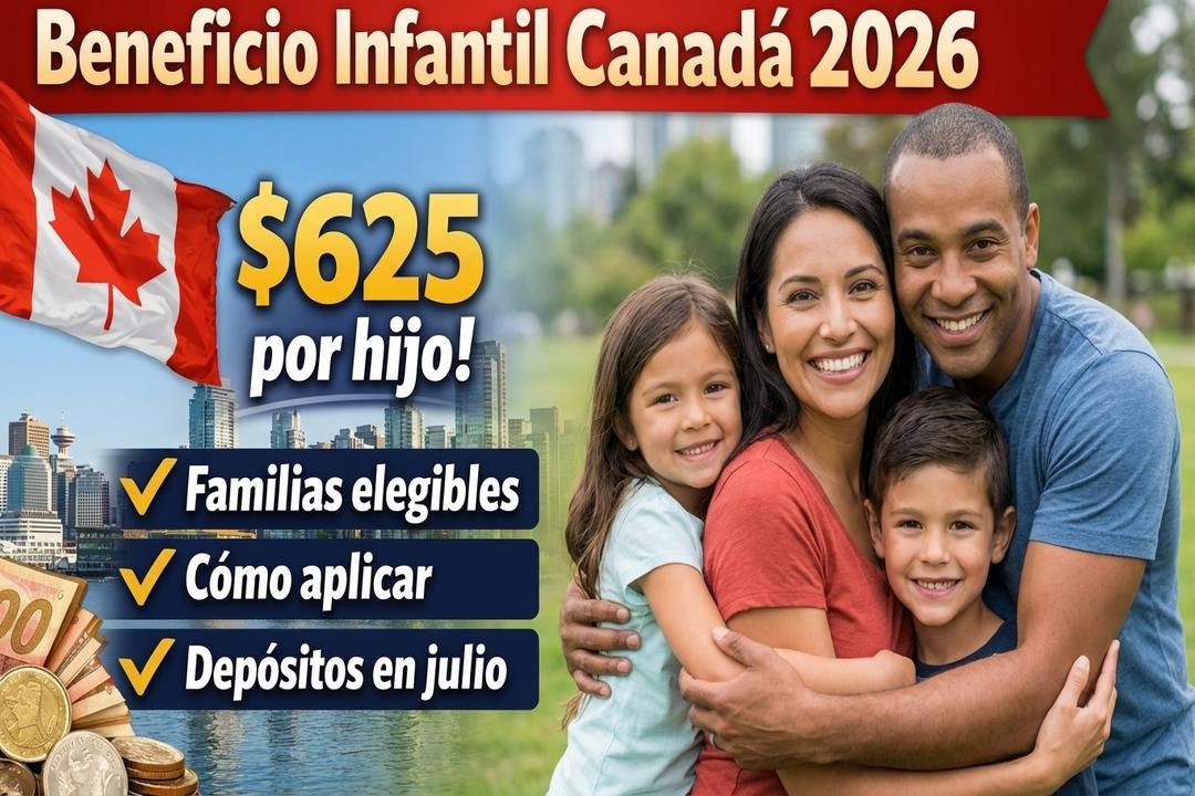 Beneficio infantil Canadá 2026