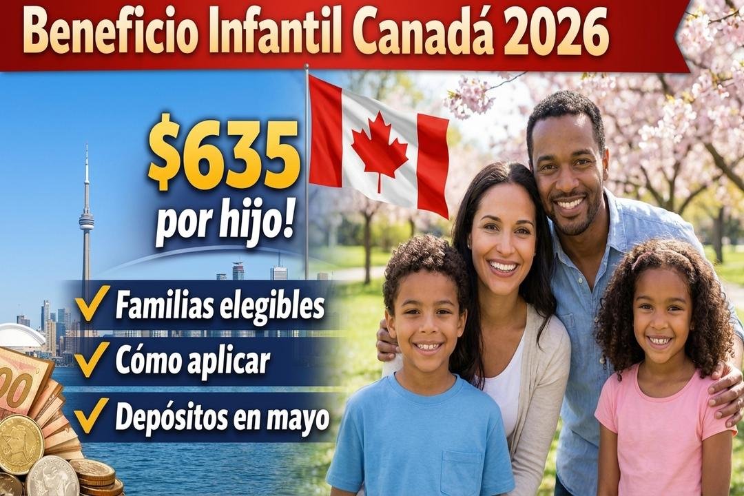 Beneficio infantil Canadá 2026