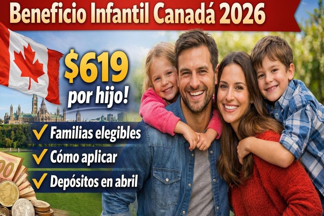 Beneficio infantil Canadá 2026