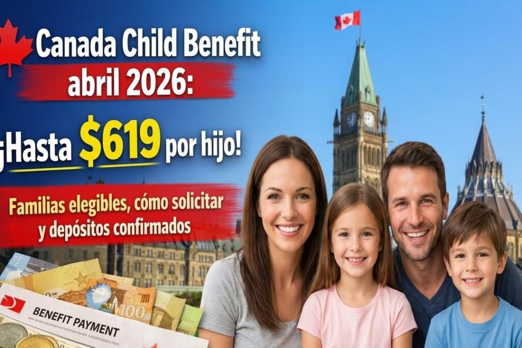 Canada Child Benefit abril 2026