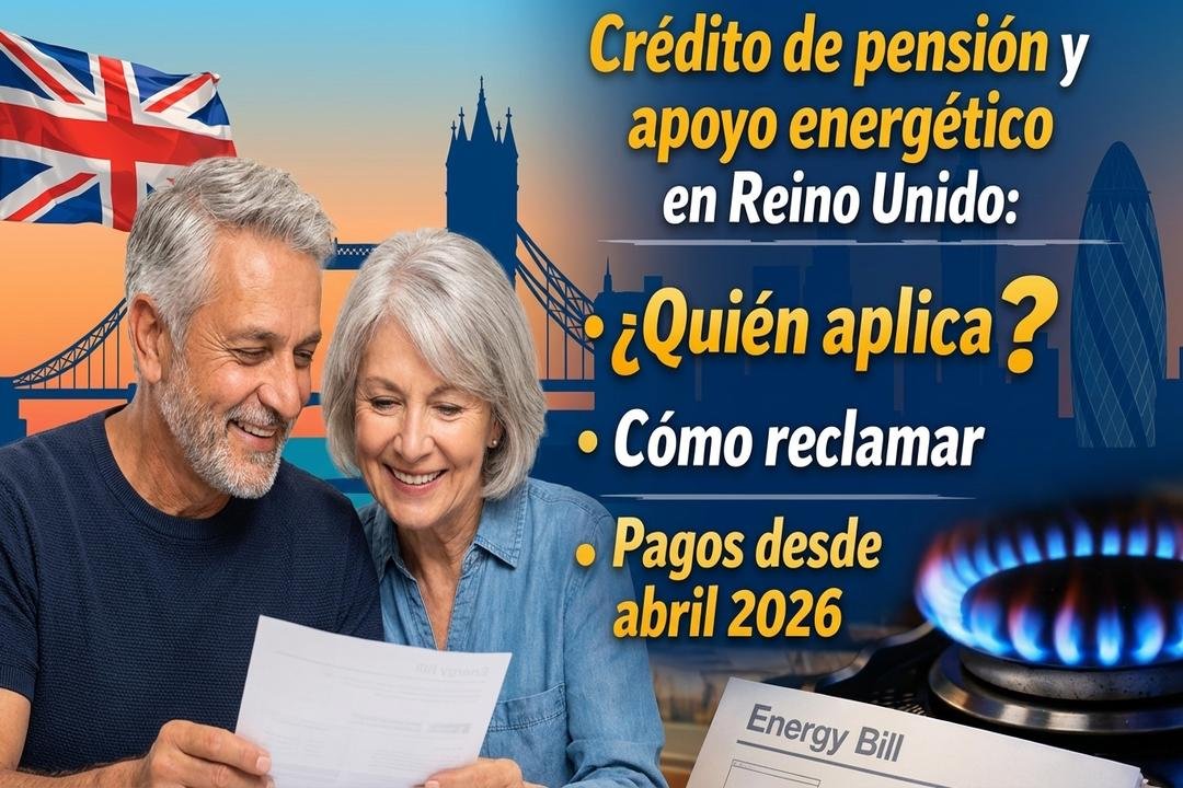 Crédito de pensión y apoyo energético en Reino Unido