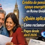 Crédito de pensión y apoyo energético en Reino Unido