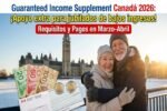 Guaranteed Income Supplement Canadá 2026
