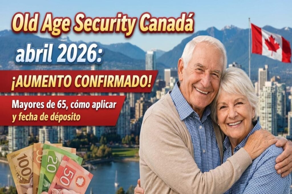 Old Age Security Canadá abril 2026