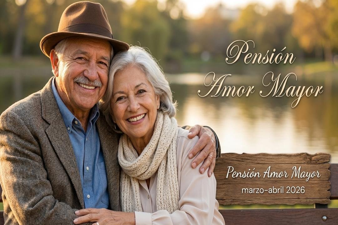 Pensión Amor Mayor marzo–abril 2026